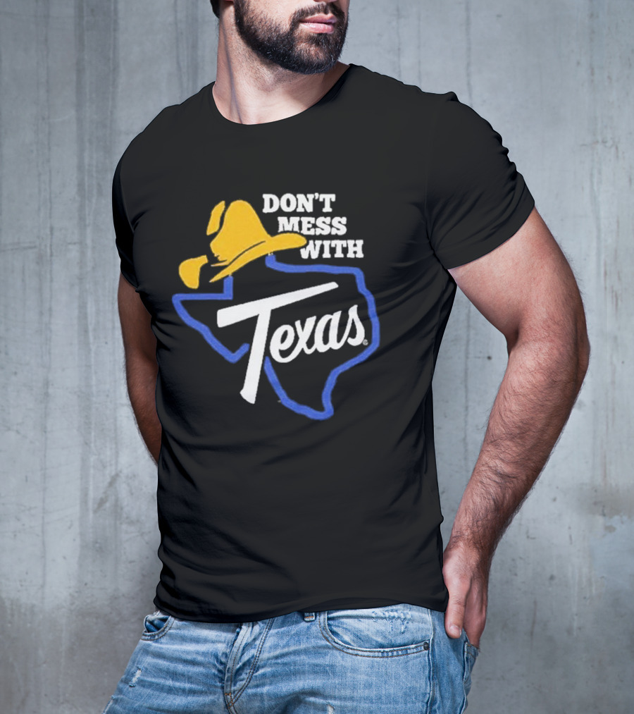 Don't Mess With Texas State Bobcats Football Cowboy T-Shirt