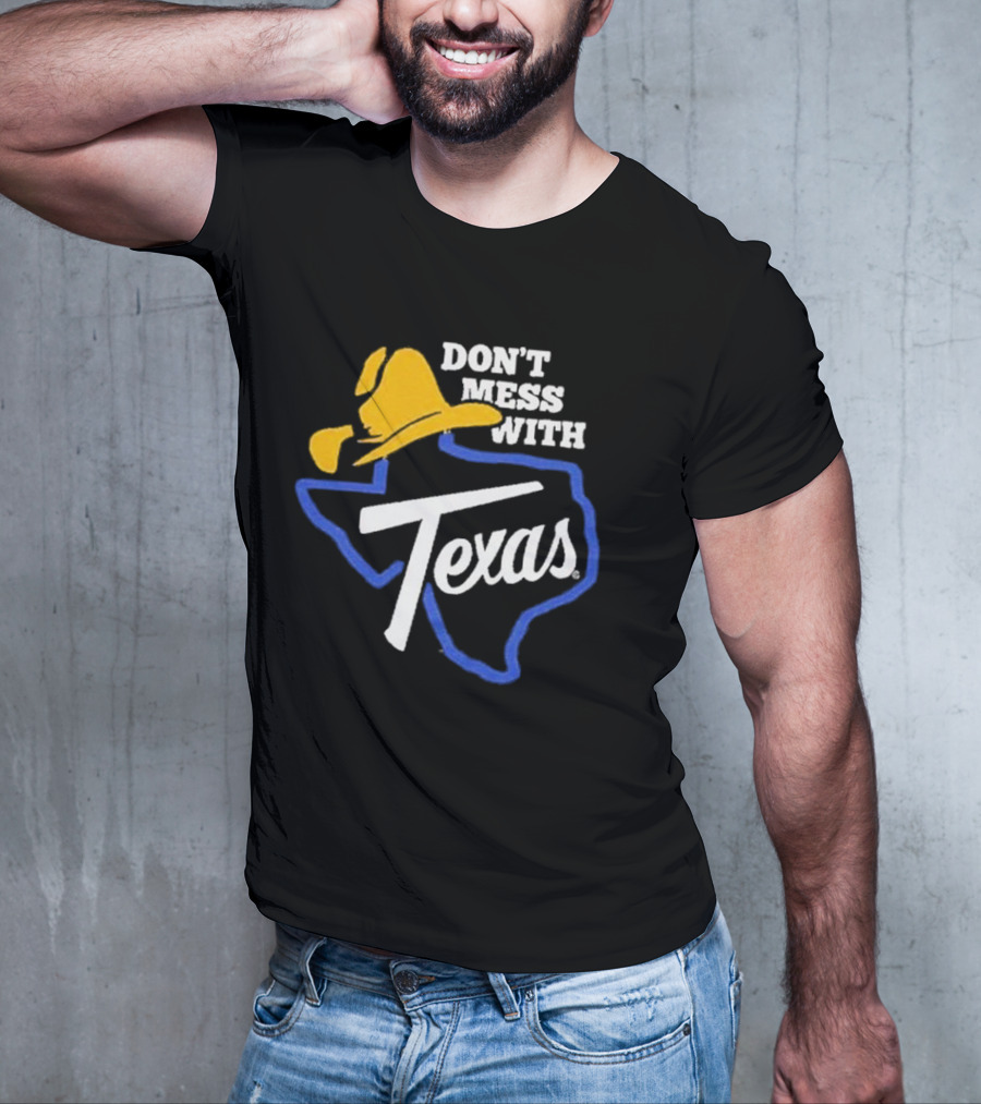 Don't Mess With Texas State Bobcats Football Cowboy T-Shirt