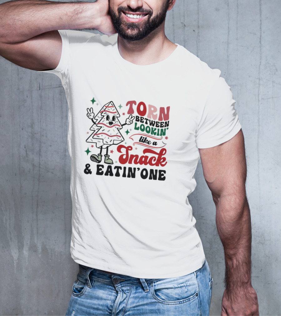 “Colorful Playful Ambivalence Torn Between Lookin Like A Snack And Eatin Bright Design” T-Shirt