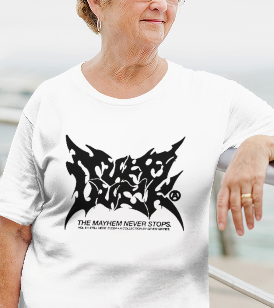 Tuff Luck Vol 8 The Mayhem Never Stops Collection By Seven Stories T-Shirt