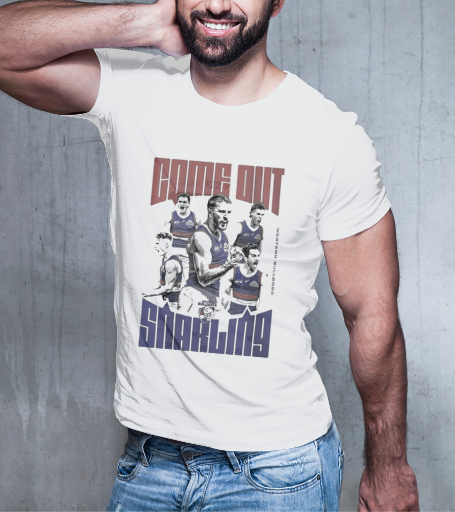 Come Out Snarling Western Bulldogs T-Shirt