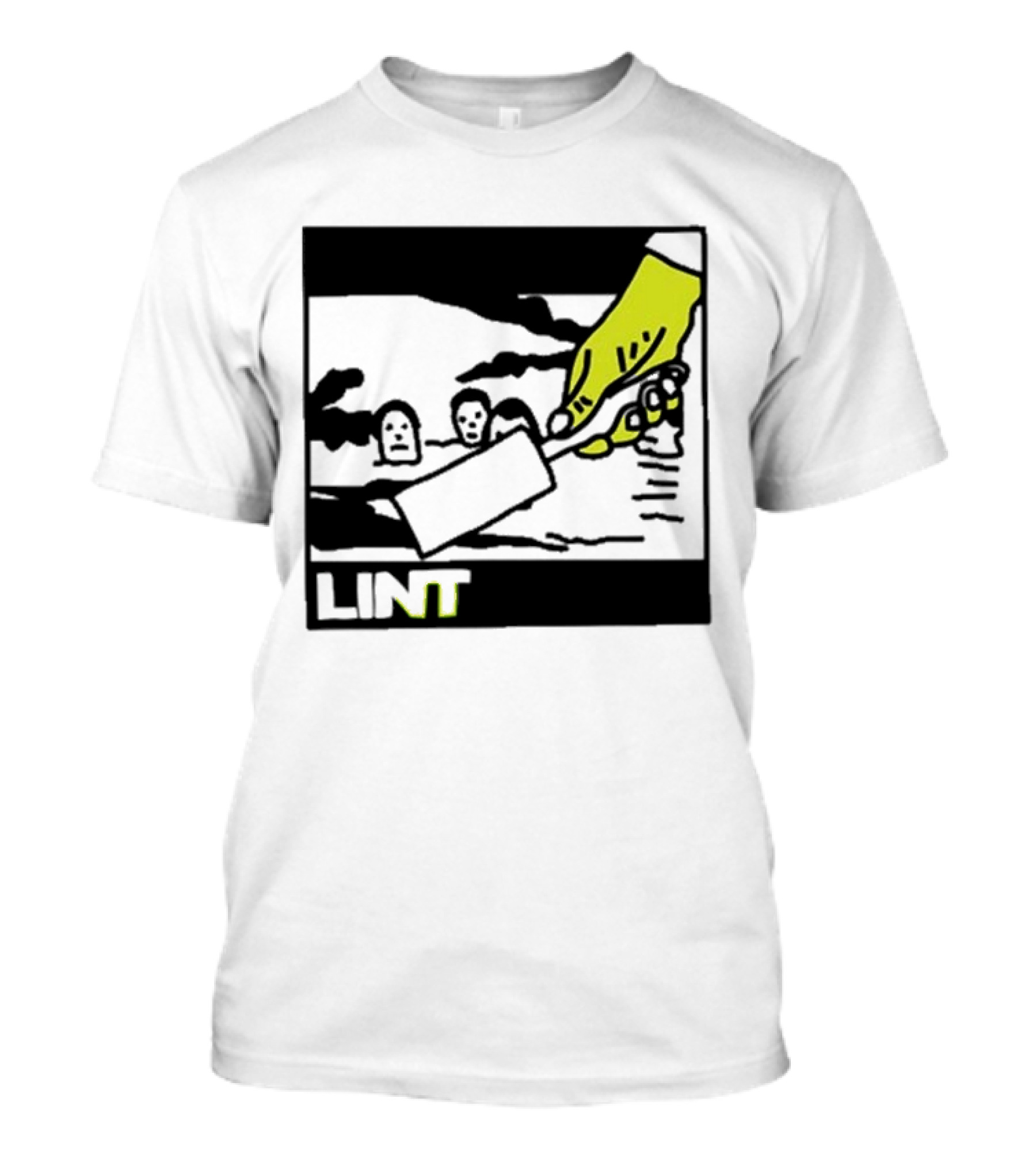 Slint Spiderland Album Cover Art Black Hand Image T-Shirt