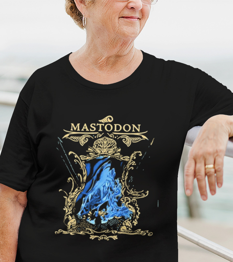 Mastodon Blue Sea Beast T-Shirt