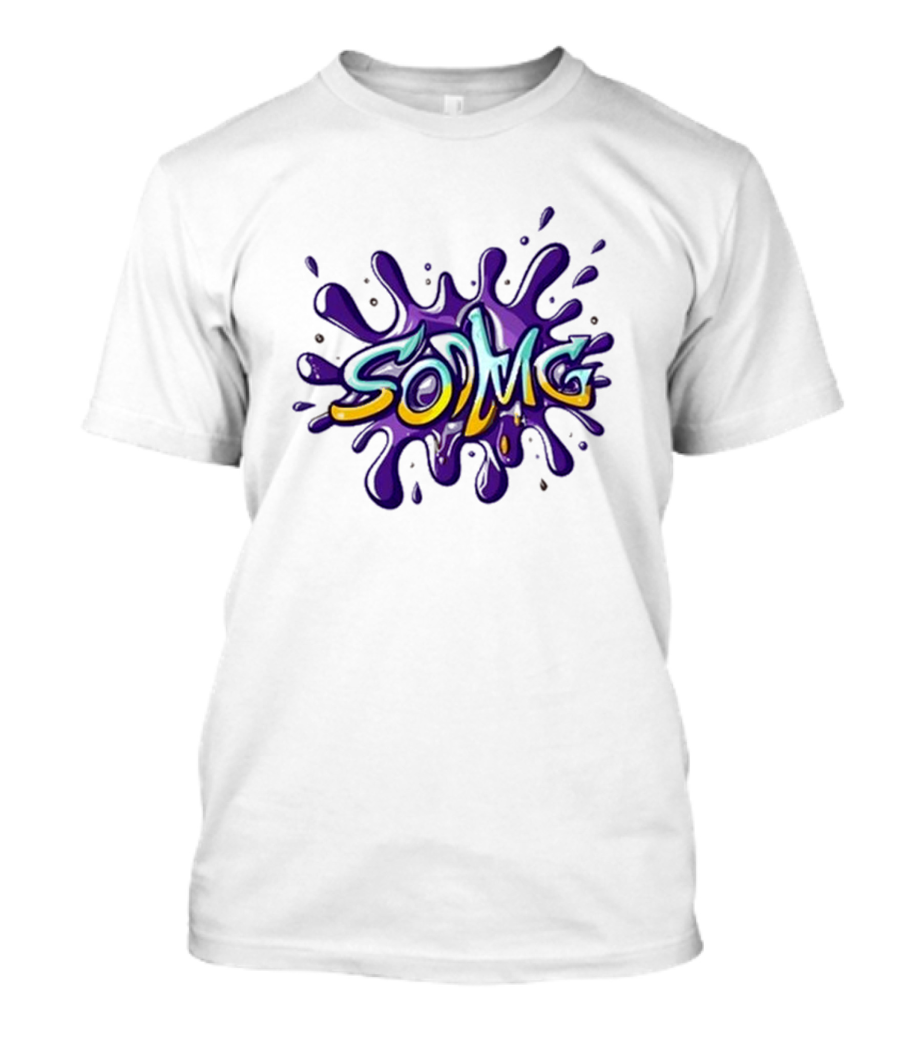 Soulja Boy Sodmg Splash Drip Graffiti T-Shirt
