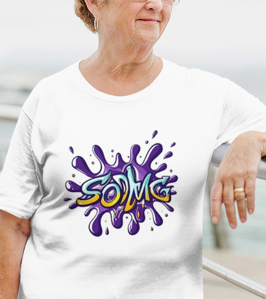 Soulja Boy Sodmg Splash Drip Graffiti T-Shirt
