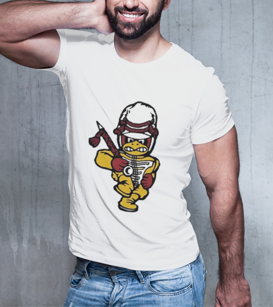 Ci Sport Marching Band Cy Cartoon Mascot With Baton And Shako T-Shirt