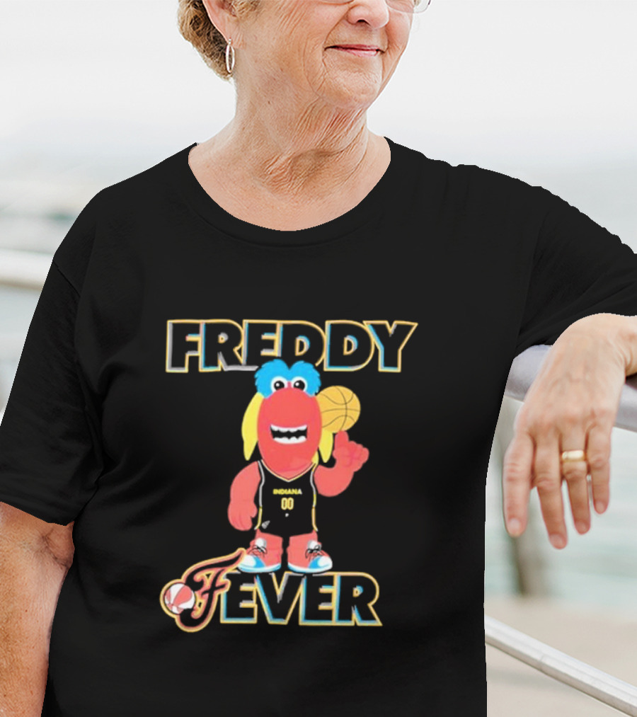 Freddy Fever Indiana Fever Basketball Mascot T-Shirt