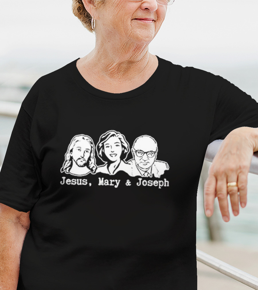 Jesus Mary And Joseph Trio T-Shirt
