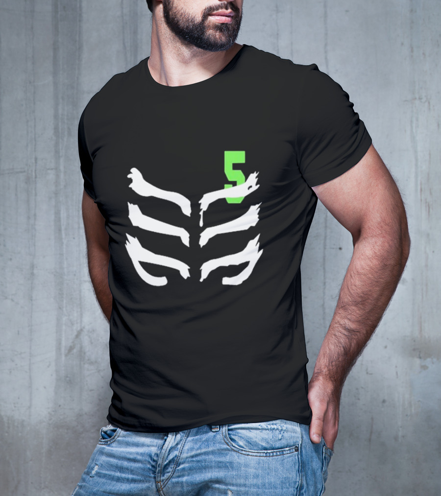 Lloyd Garmadon Ninjago Energy Elemental Symbol Number 5 T-Shirt