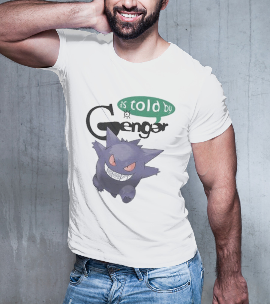 Pokemon As Told By Gengar Ghost-Type Adventure T-Shirt