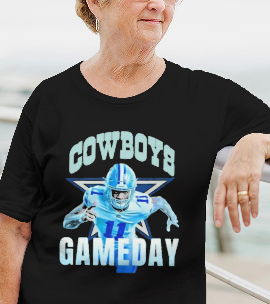Micah Parsons Cowboys Gameday Star Athlete 11 T-Shirt