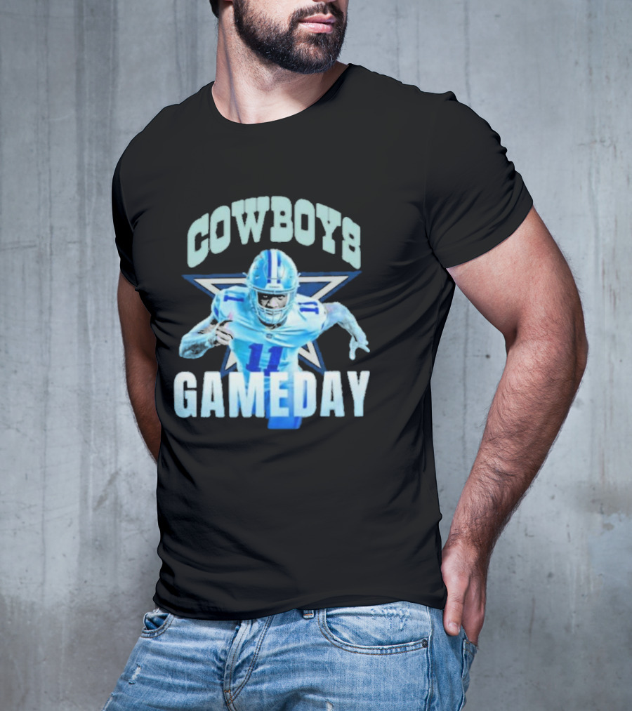 Micah Parsons Cowboys Gameday Star Athlete 11 T-Shirt