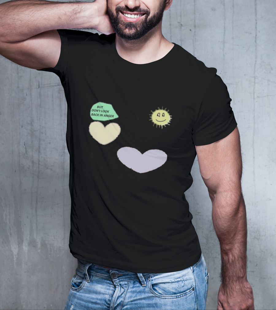 But Don't Look Back In Anger My Soul Slides Away I Heard You Say T-Shirt