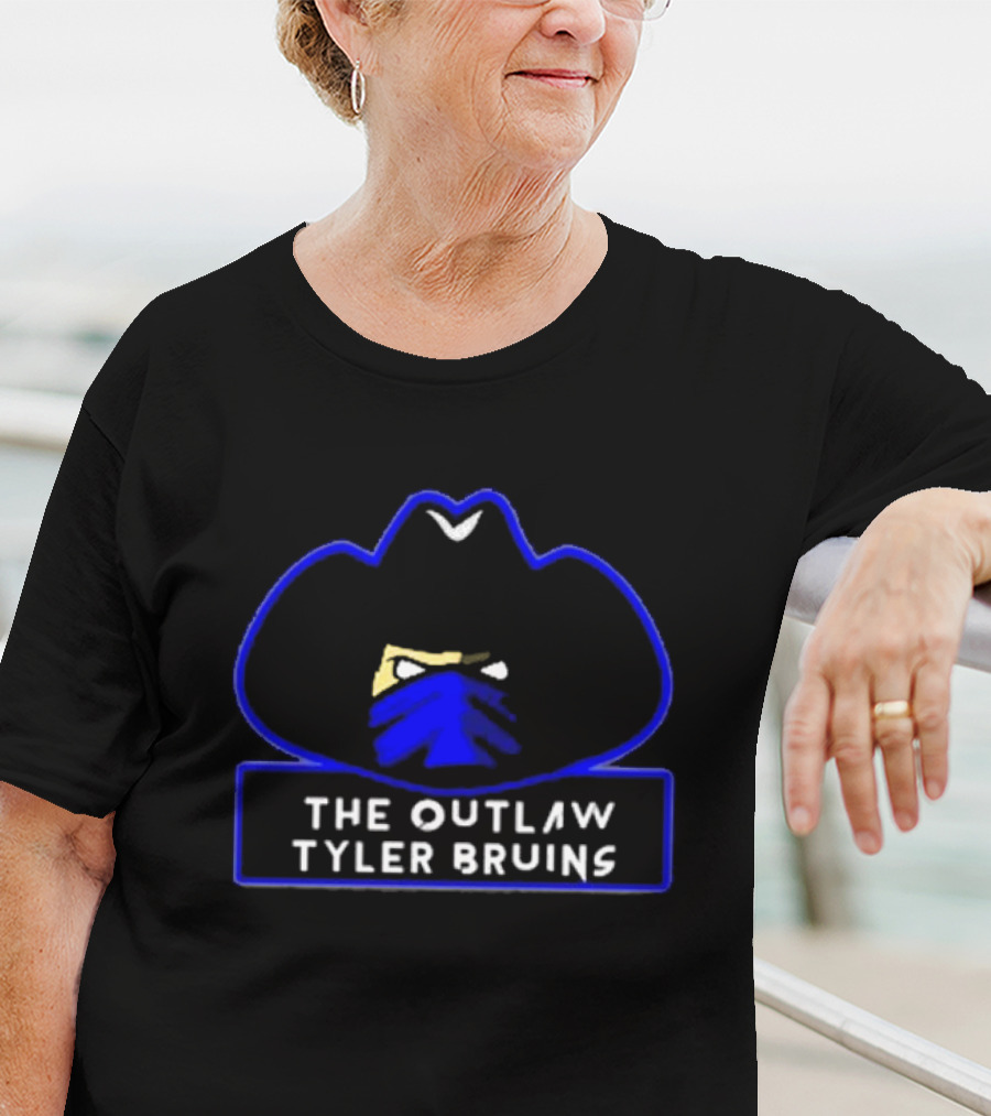 The Outlaw Tyler Bruins Cowboy Mask T-Shirt