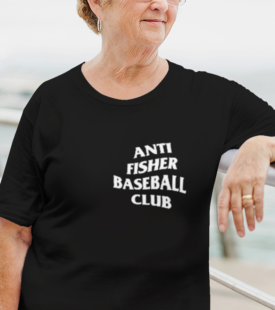 Anti Fisher Baseball Club Aesthetic Trend T-Shirt
