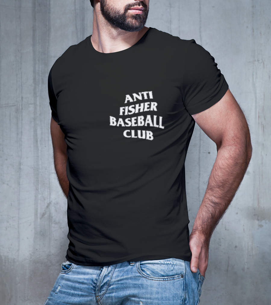 Anti Fisher Baseball Club Aesthetic Trend T-Shirt