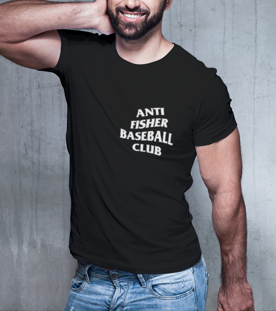 Anti Fisher Baseball Club Aesthetic Trend T-Shirt