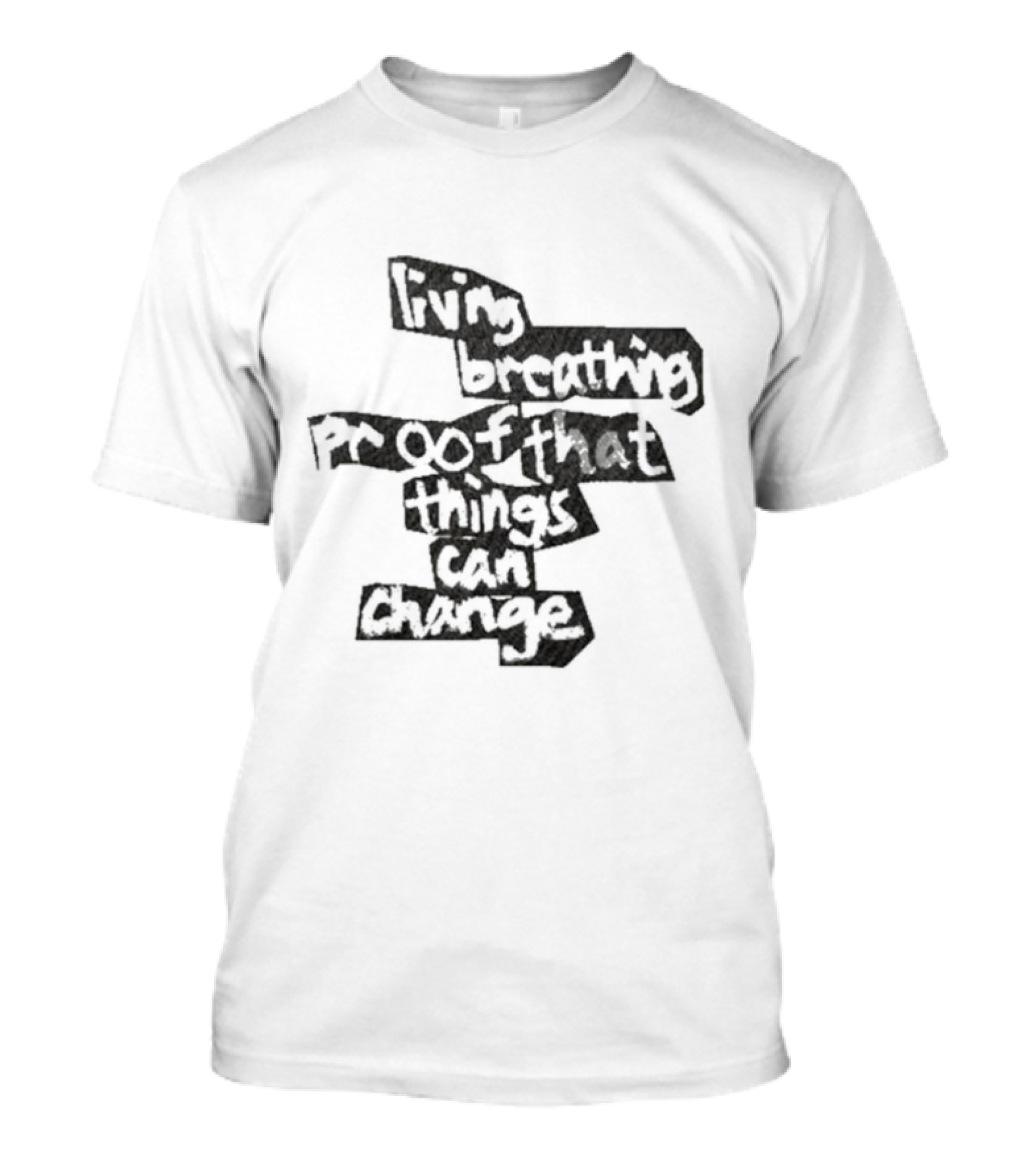 Living Breathing Proof That Things Can Change Chandlerd Moore In Yellow T-Shirt