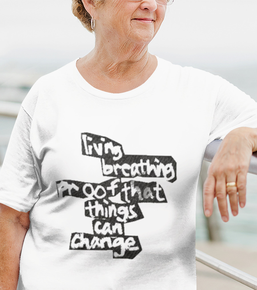 Living Breathing Proof That Things Can Change Chandlerd Moore In Yellow T-Shirt