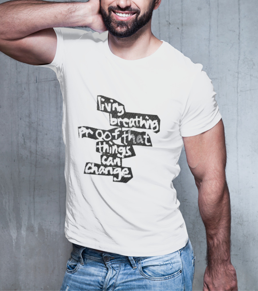 Living Breathing Proof That Things Can Change Chandlerd Moore In Yellow T-Shirt