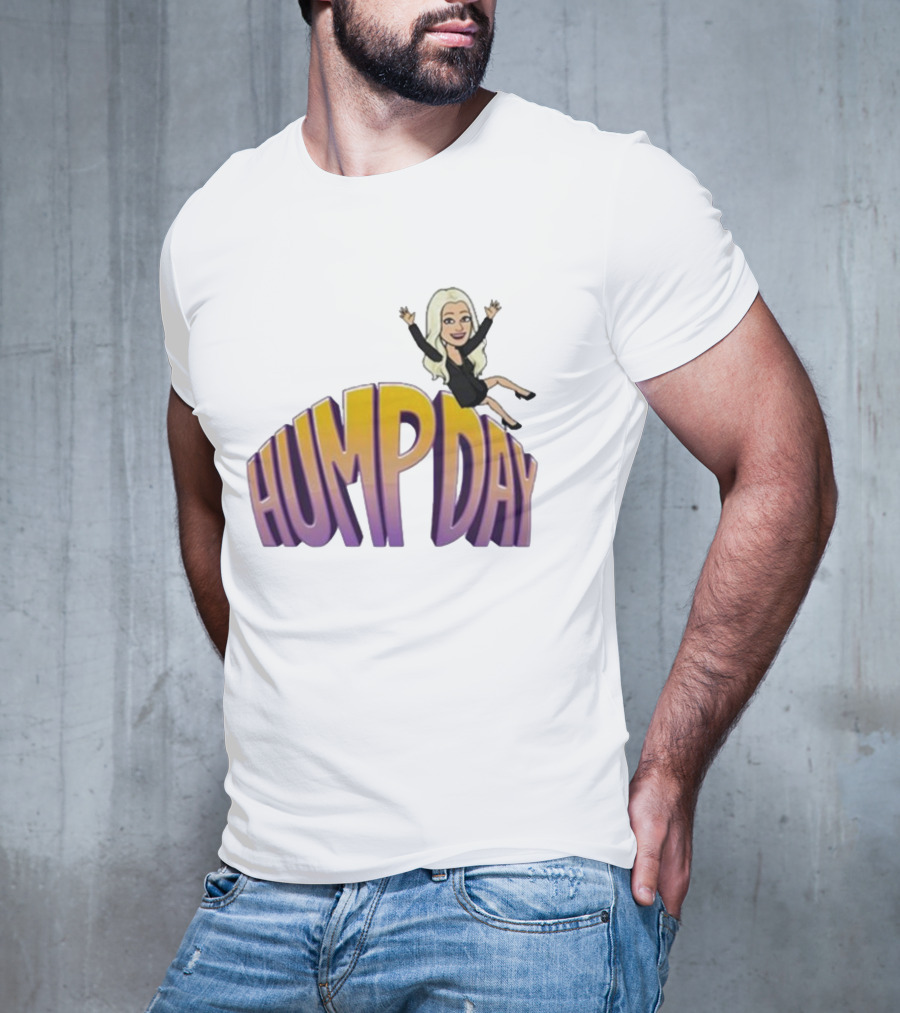 Debbie Quasimodo Hump Day Cartoon Character Text T-Shirt