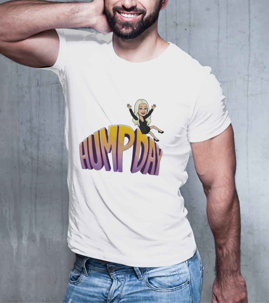 Debbie Quasimodo Hump Day Cartoon Character Text T-Shirt