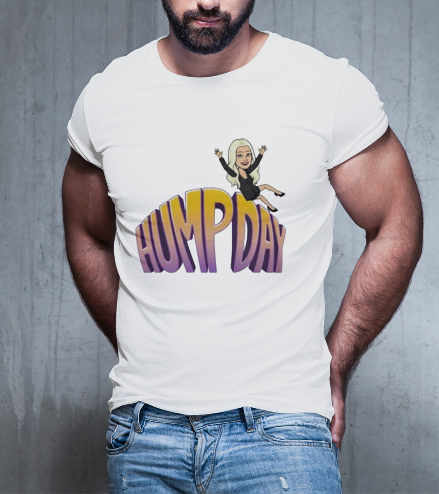 Debbie Quasimodo Hump Day Cartoon Character Text T-Shirt