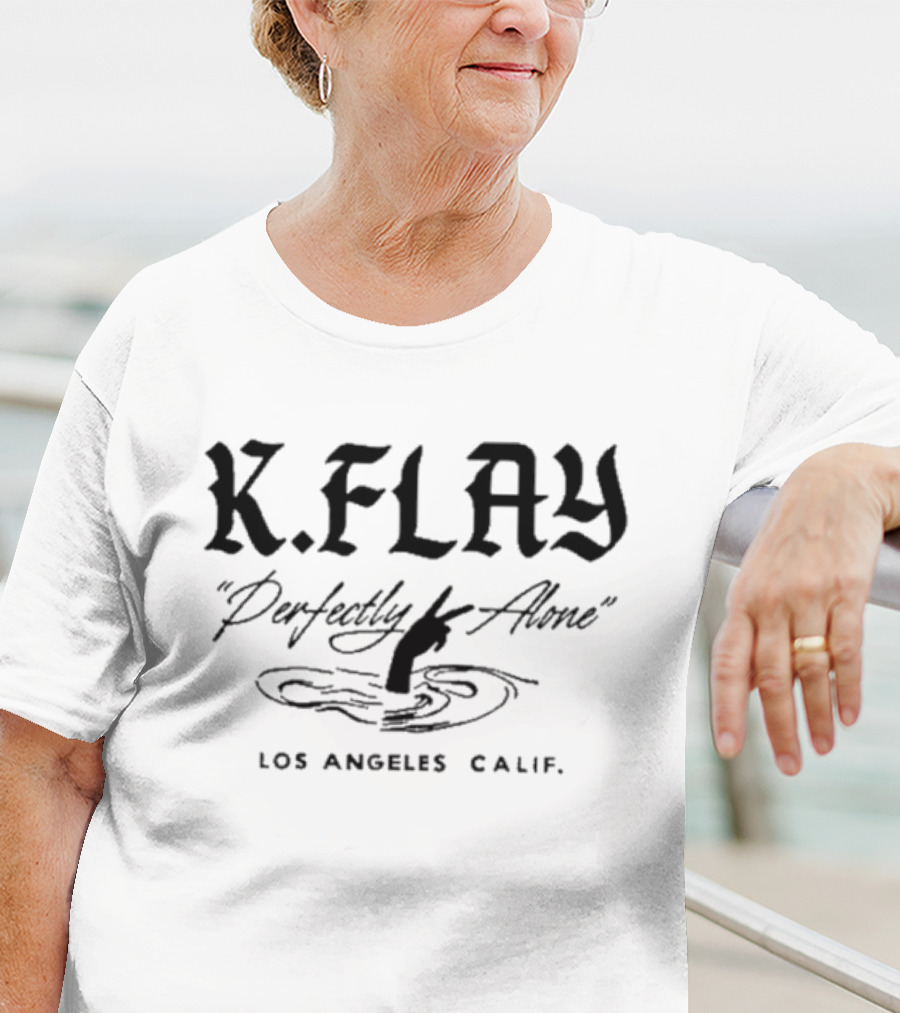 K.Flay Perfectly Alone Los Angeles Calif T-Shirt