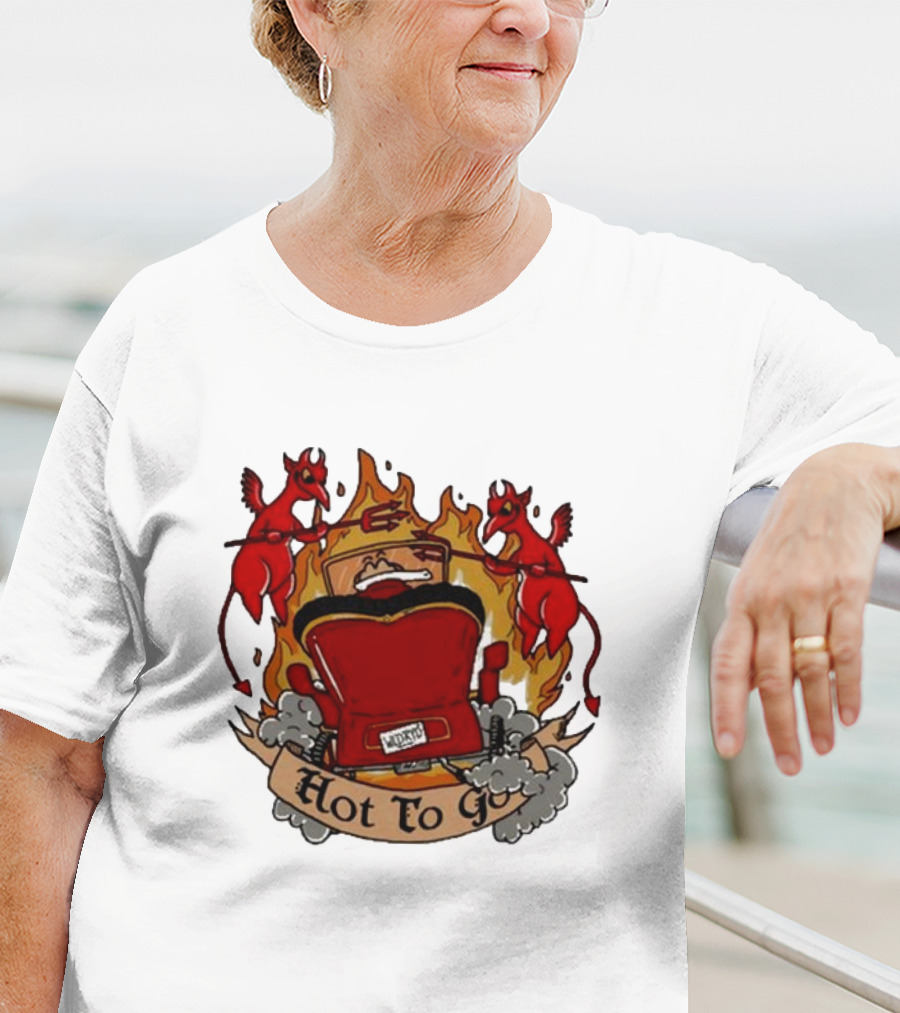 Hot To Go Flames Racing Devils Ryan L Wldryd T-Shirt