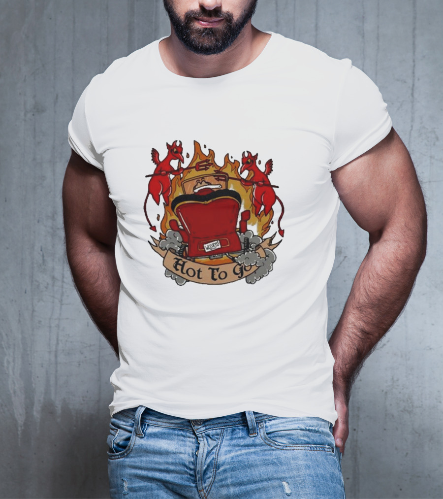 Hot To Go Flames Racing Devils Ryan L Wldryd T-Shirt