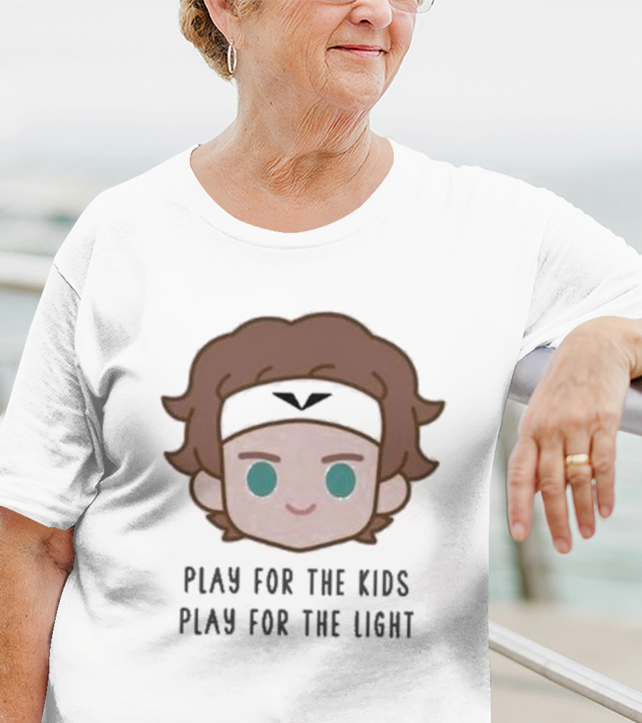 Andrey Rublev Play For The Kids Play For The Light Kawaii Headband T-Shirt
