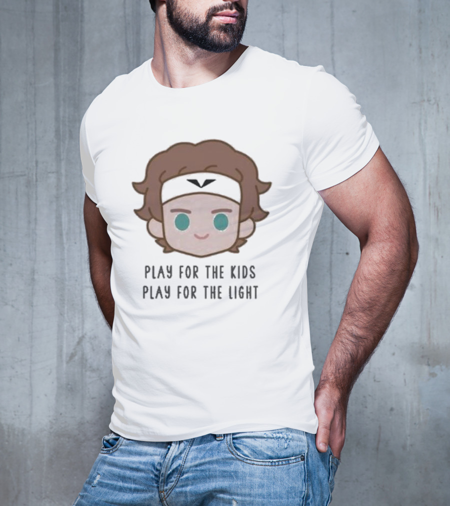 Andrey Rublev Play For The Kids Play For The Light Kawaii Headband T-Shirt