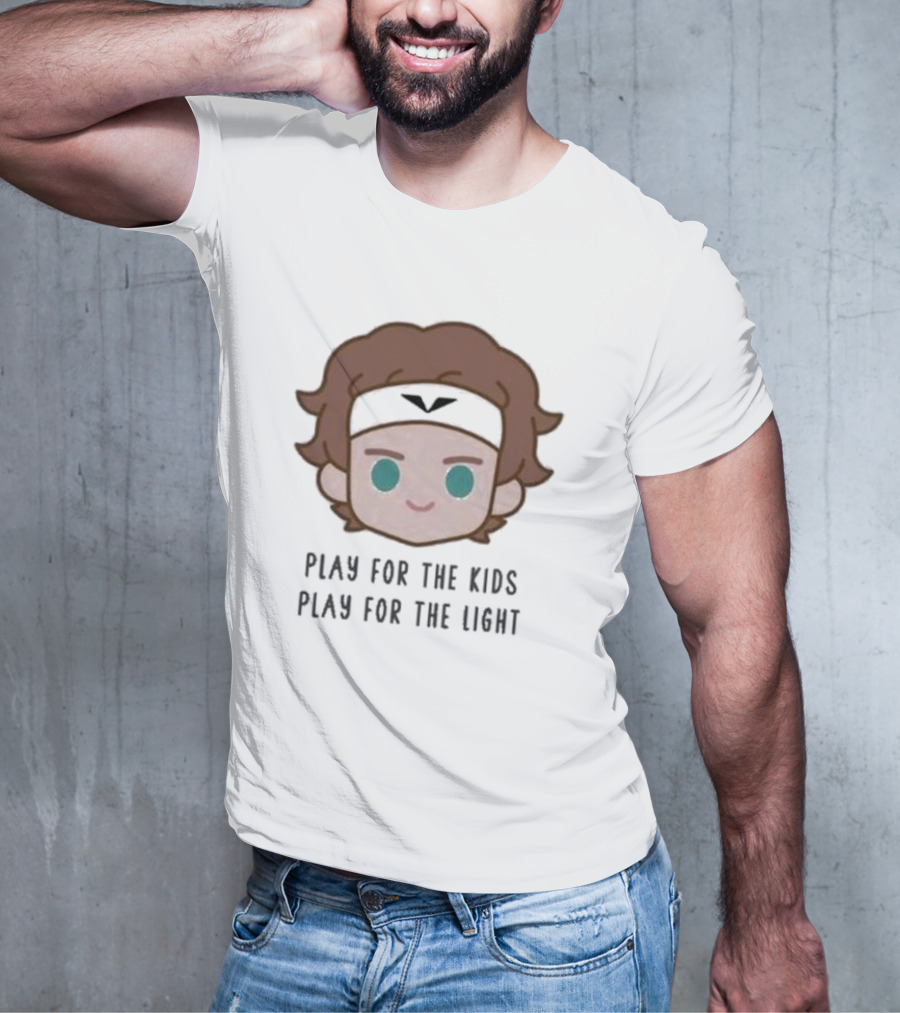 Andrey Rublev Play For The Kids Play For The Light Kawaii Headband T-Shirt