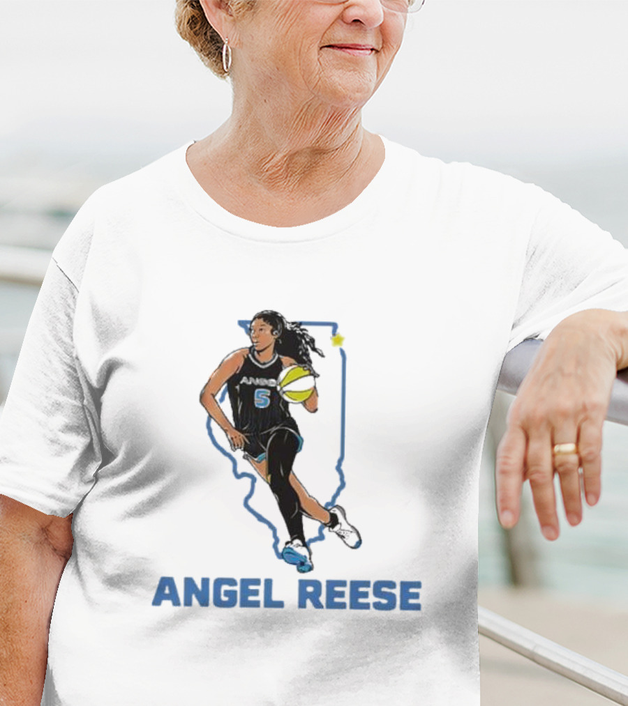 Angel Reese Most Double-doubles By A Rookie In WNBA History 5 T-Shirt