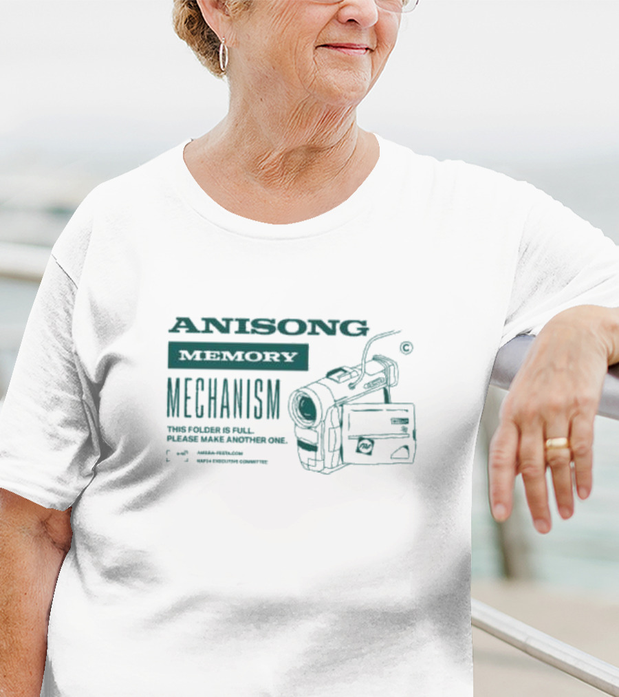 Anisong Memory Mechanism Camcorder This Folder Is Full Please Make Another One T-Shirt