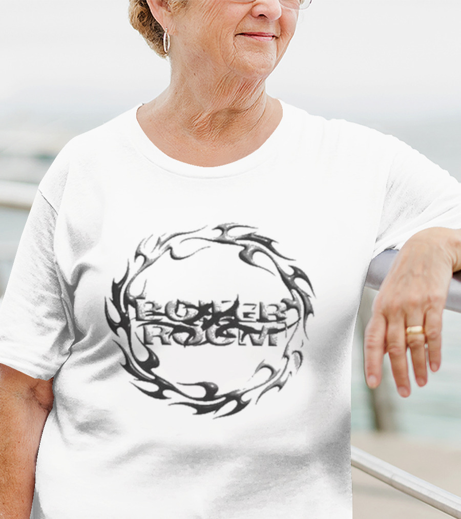 Boiler Room Tribal Flame Circle T-Shirt