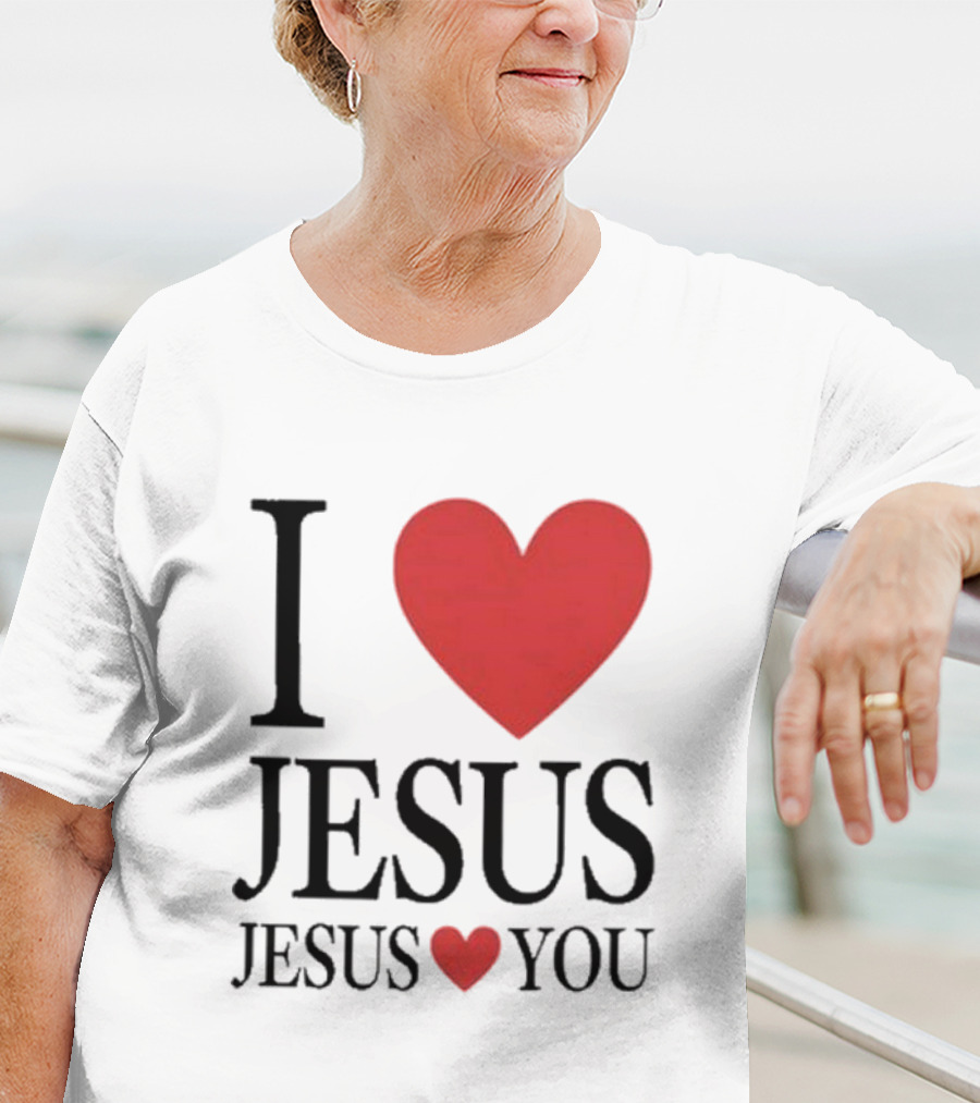 Bryce Crawford I Heart Jesus Jesus Loves You T-Shirt