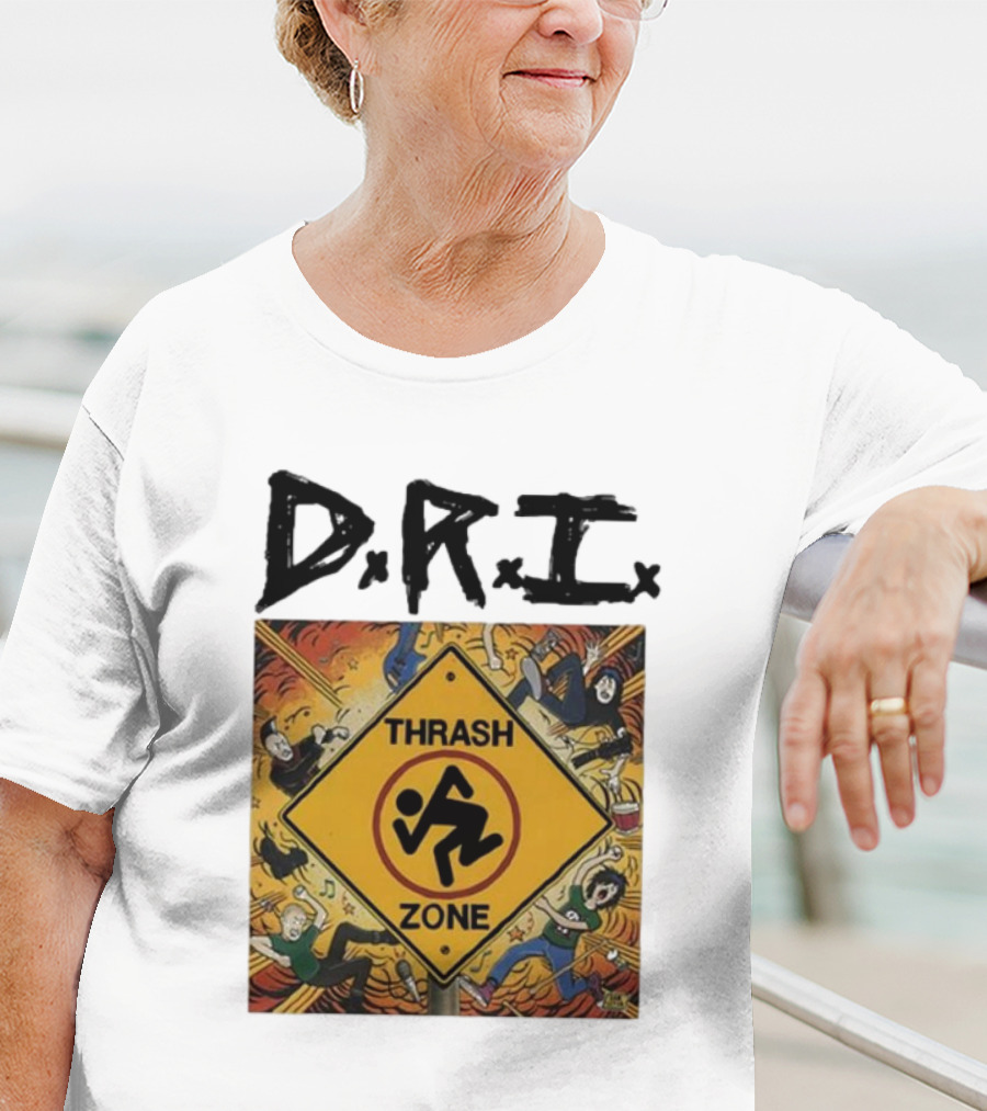 DRI Thrash Zone Texas Punk T-Shirt