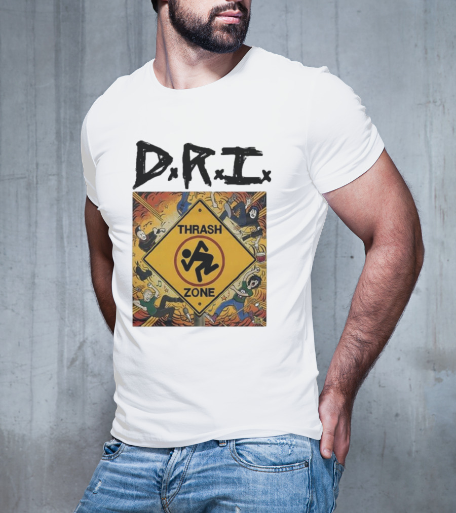 DRI Thrash Zone Texas Punk T-Shirt
