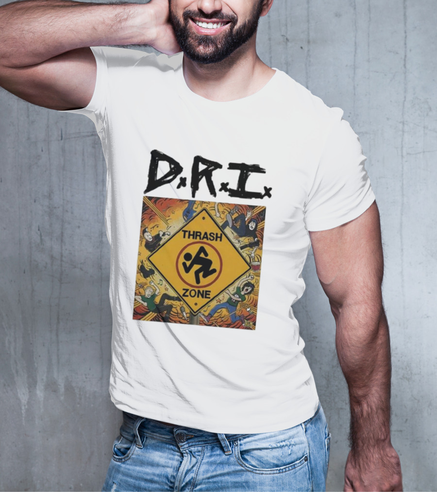 DRI Thrash Zone Texas Punk T-Shirt