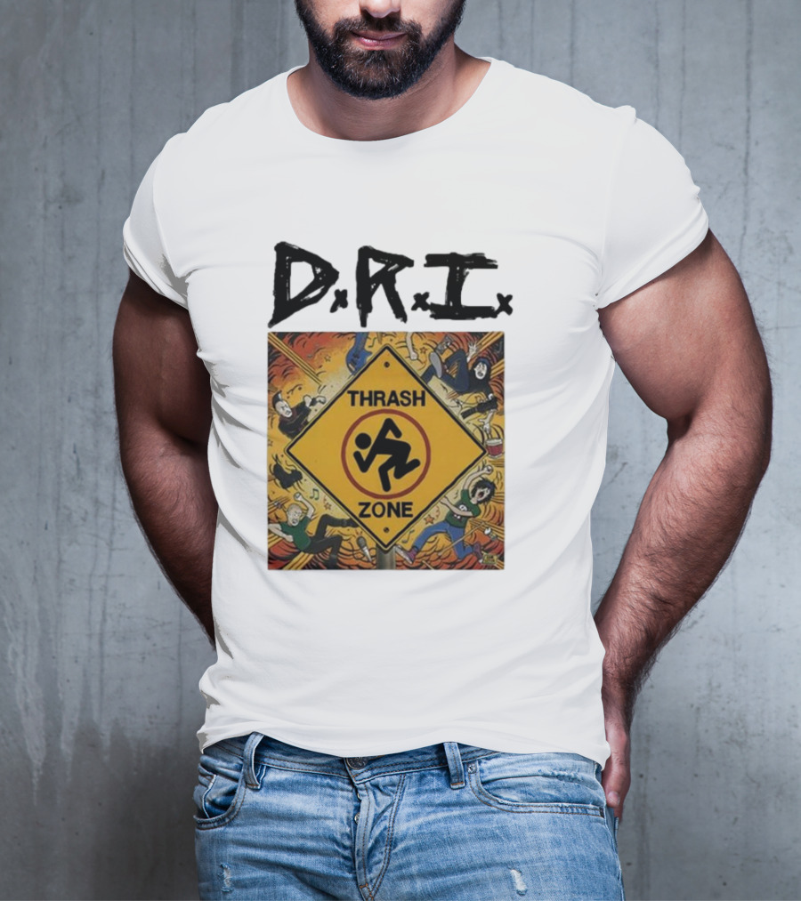 DRI Thrash Zone Texas Punk T-Shirt