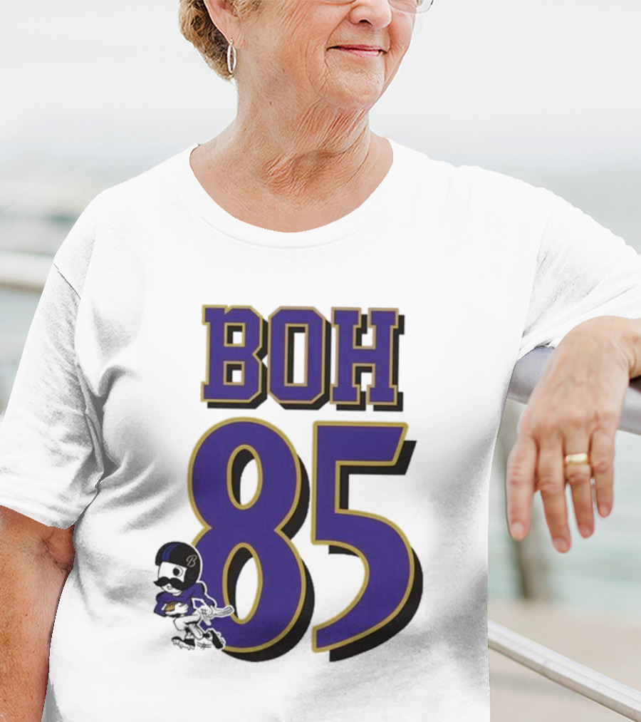 BOH 85 Game Day Football Player T-Shirt