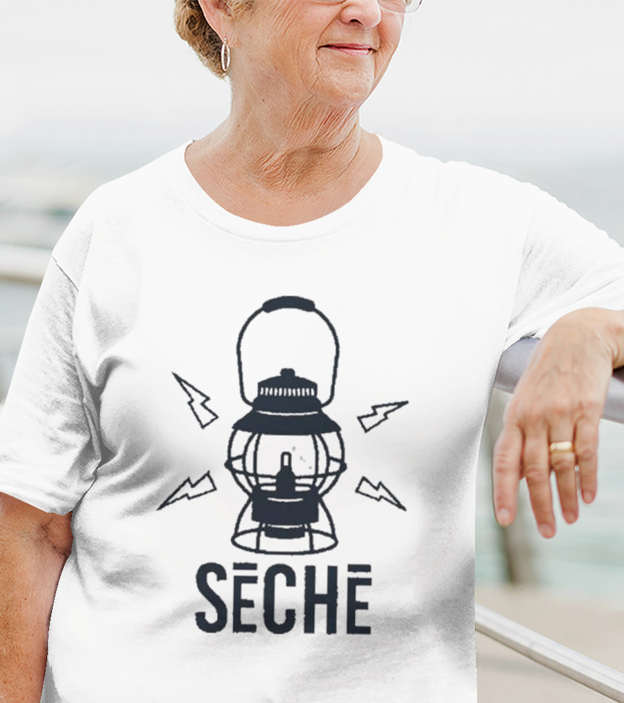 Jushi Camp Light Seche Lantern Electric Lightning T-Shirt