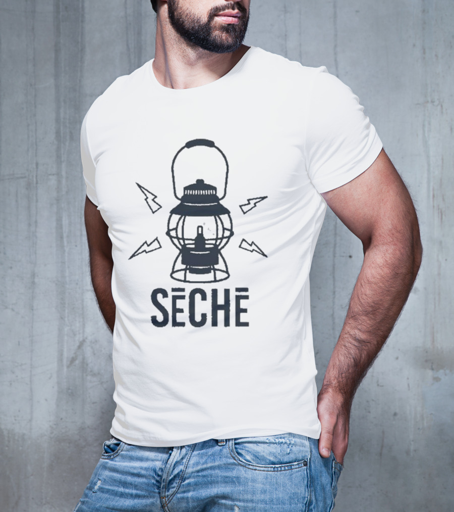 Jushi Camp Light Seche Lantern Electric Lightning T-Shirt