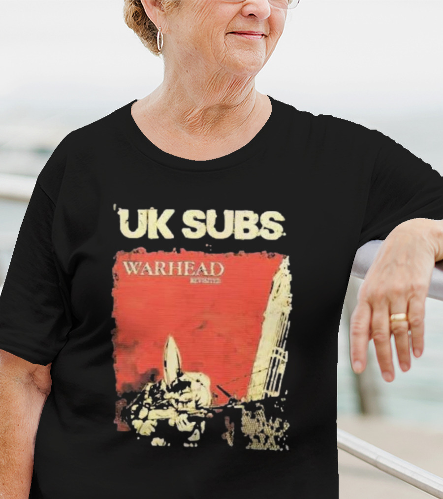 UK Subs Warhead Revisited Rocket T-Shirt