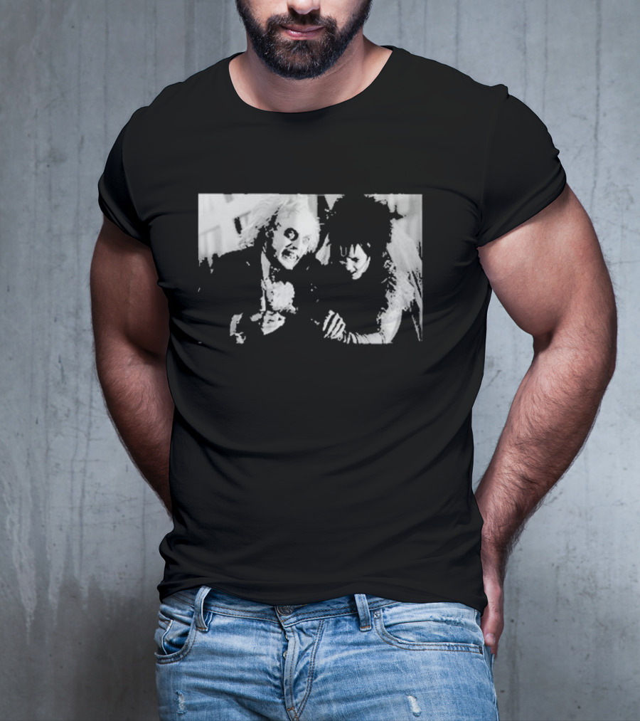 Blackcraft Cult Beetlejuice Michael Keaton Winona Ryder Photography T-Shirt
