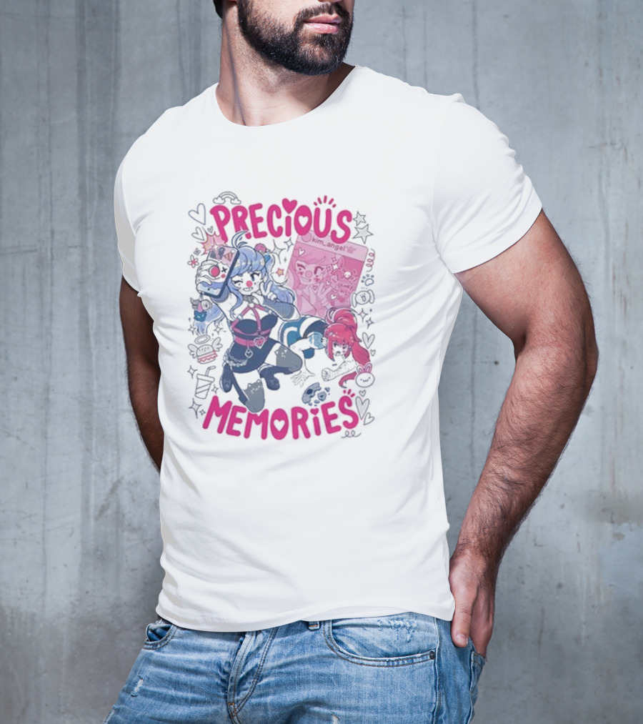 Precious Memories Kim_angel Anime Gaming Aesthetic T-Shirt