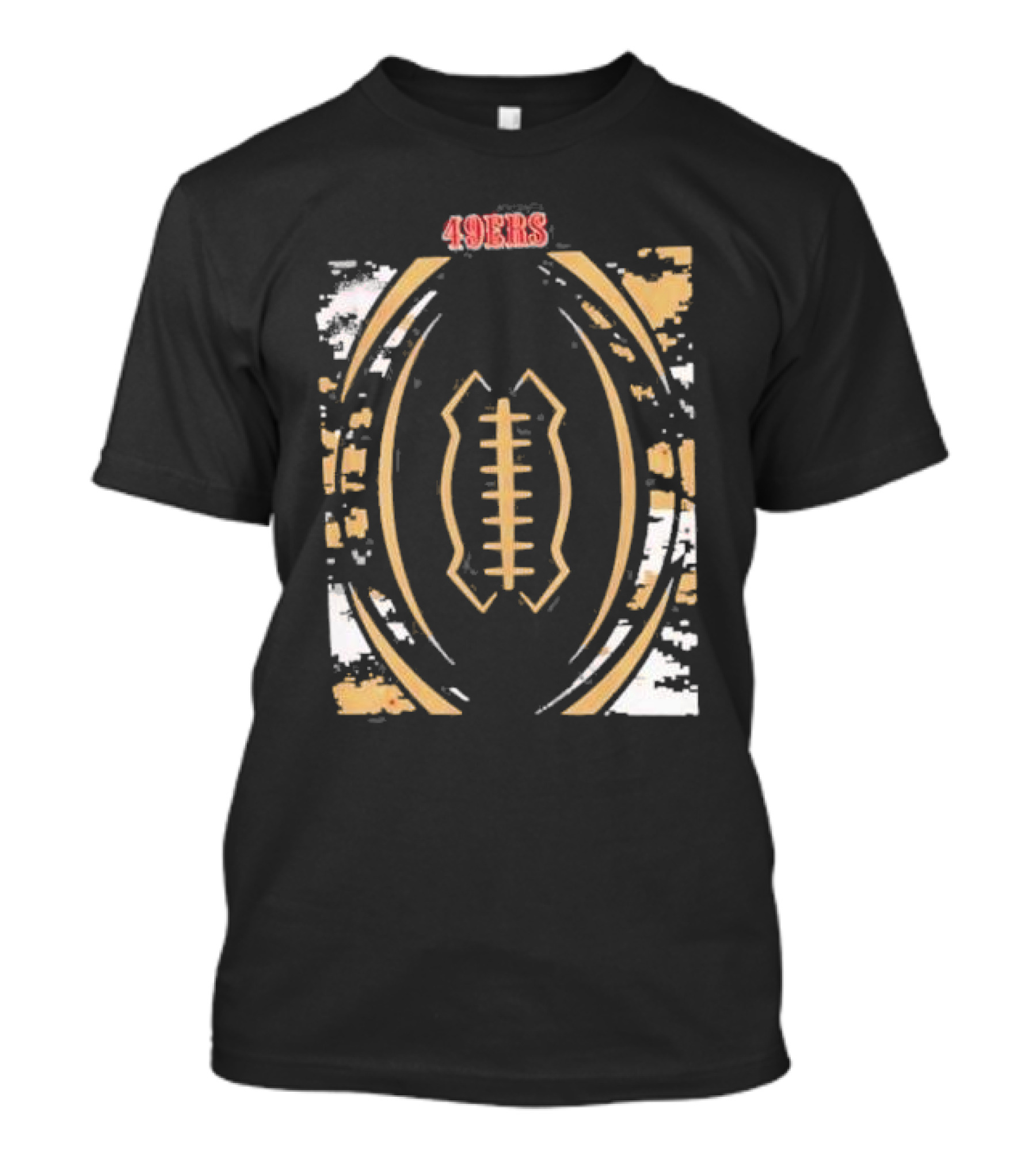 San Francisco 49ers 49ers Football Oval T-Shirt
