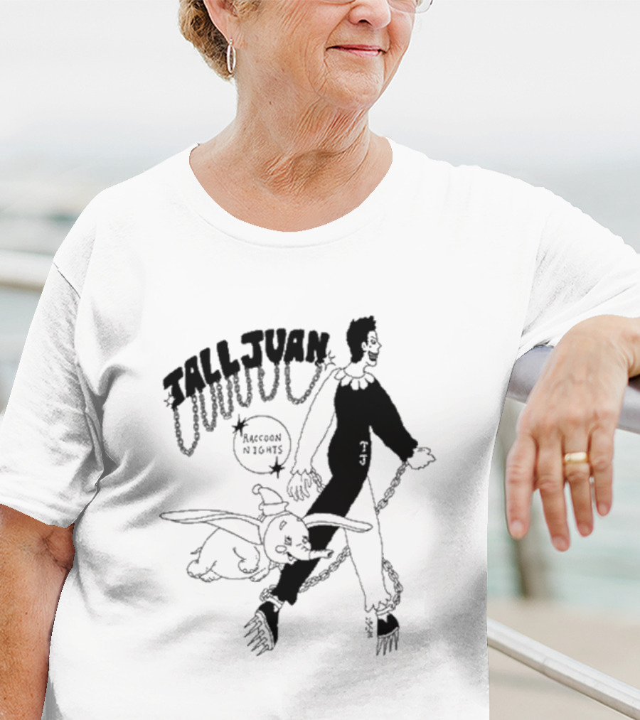 Tall Juan Raccoon Nights With Dumbo Character T-Shirt