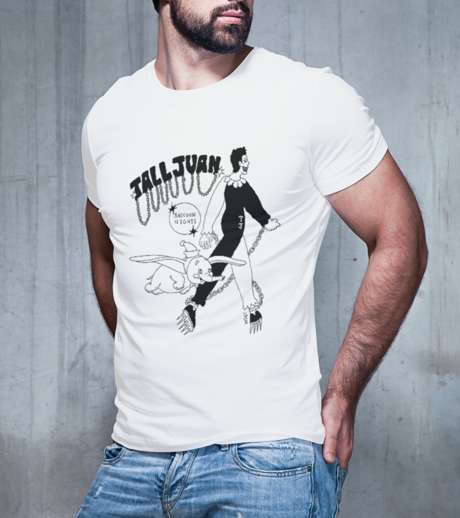 Tall Juan Raccoon Nights With Dumbo Character T-Shirt